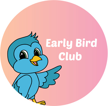 Early bird club logo